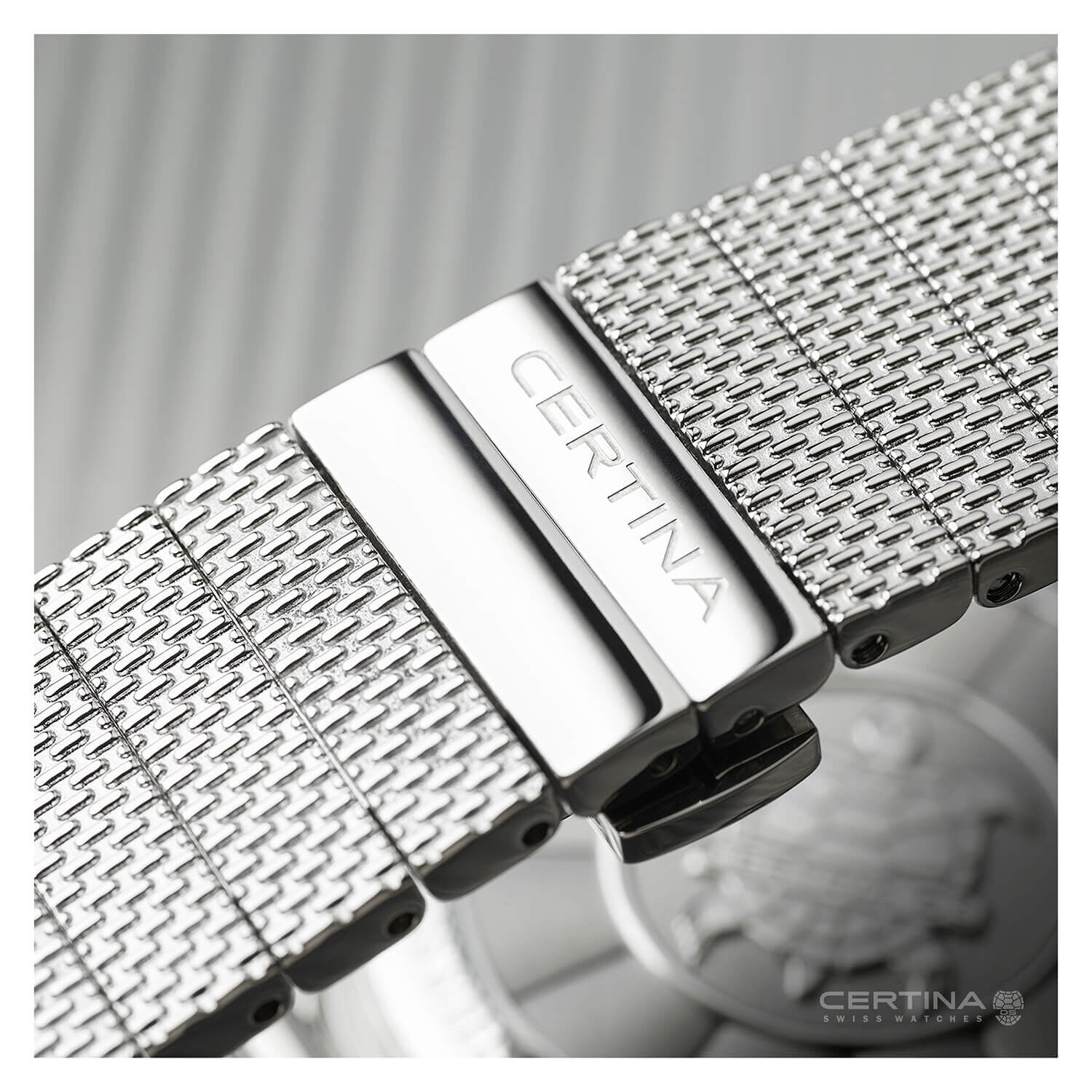 Certina Heritage Ds Ph200M Powermatic 80 Mesh Strap Watch