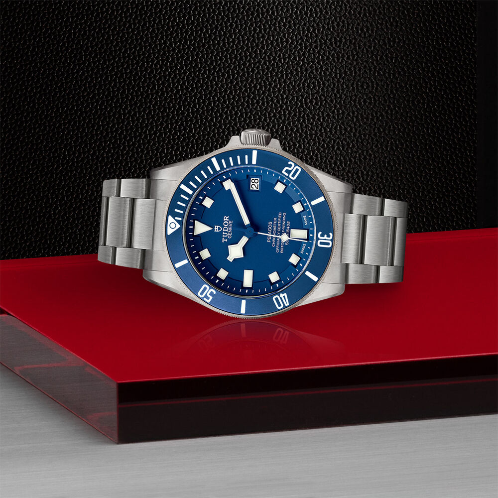 TUDOR Pelagos men's automatic blue dial bracelet watch image number 2