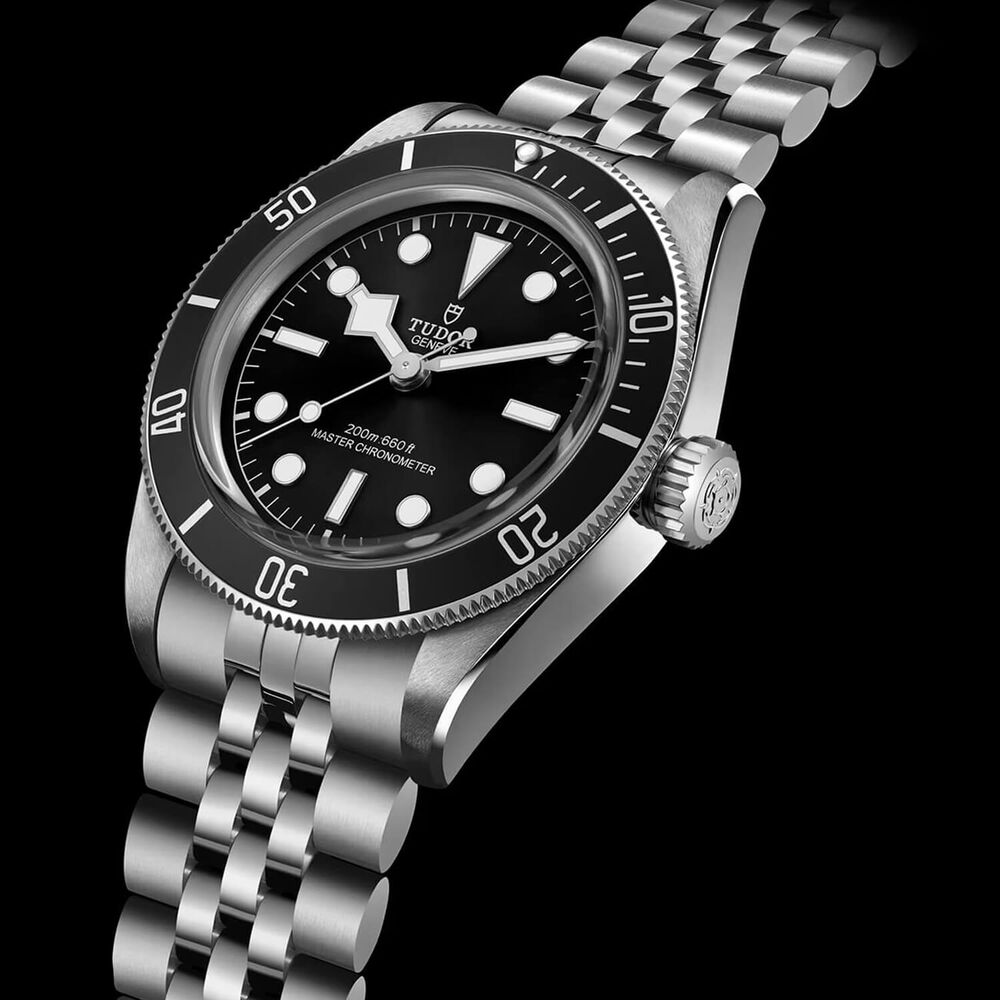 TUDOR Black Bay 41 Black Dial & Bezel 5-Link Steel Bracelet Watch image number 5