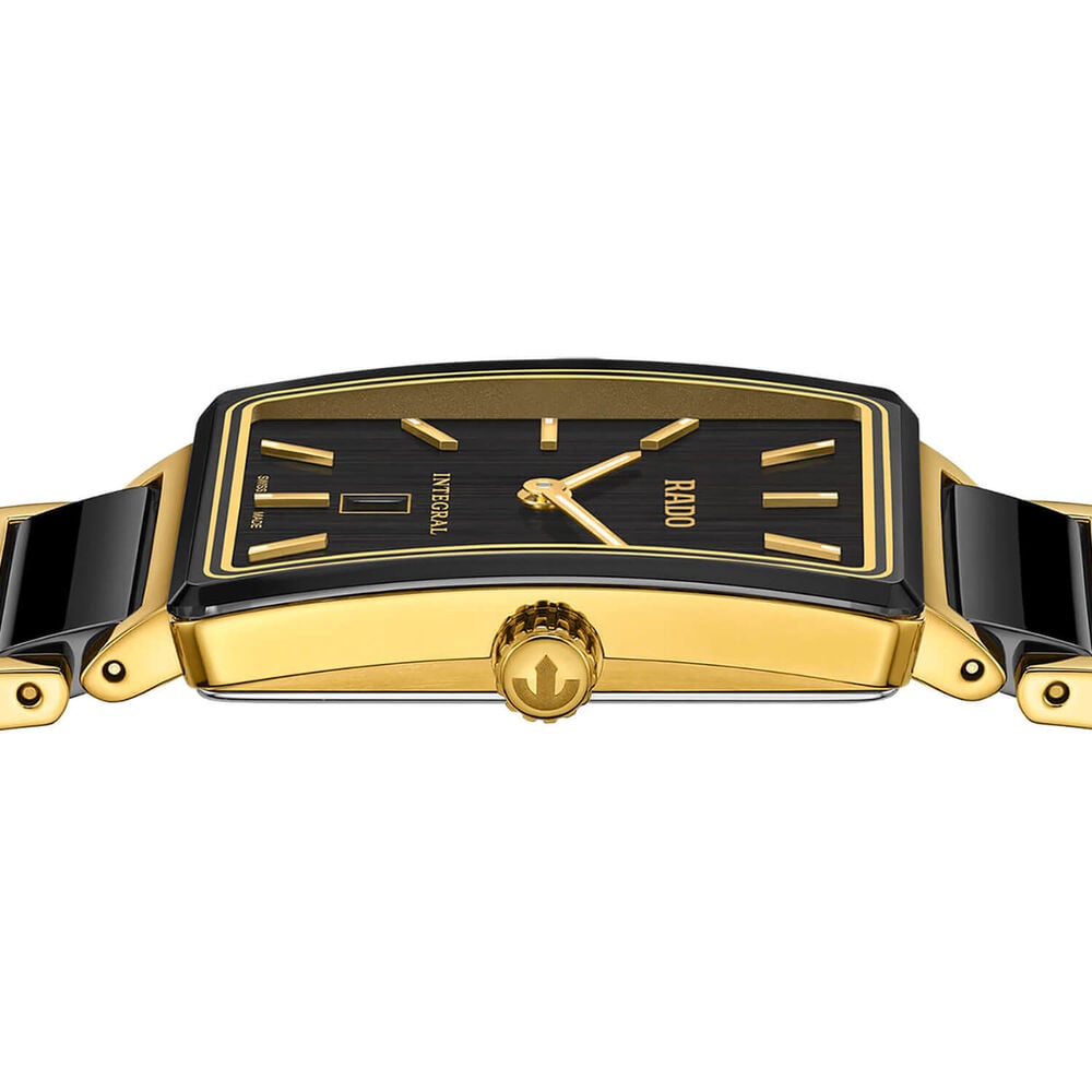 Rado Integral 40-Year Anniversary Edition 28mm Black Dial Ceramic Bracelet Watch