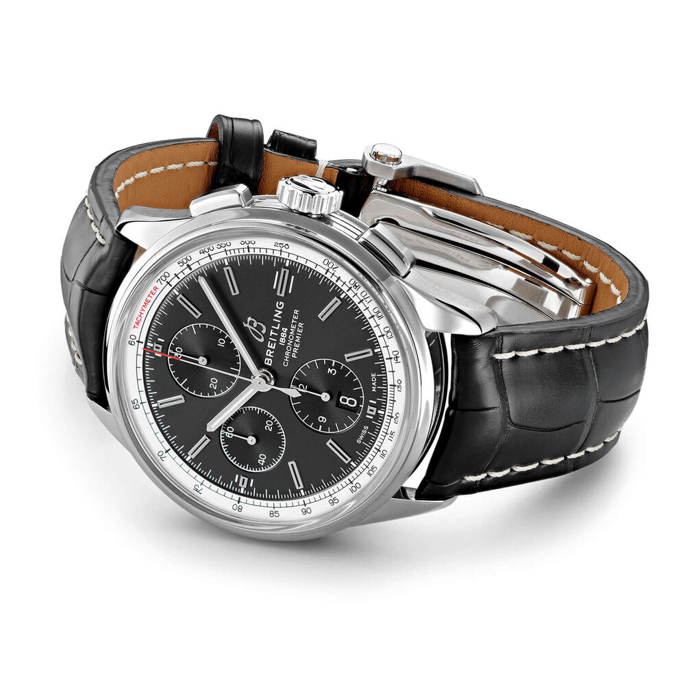 Breitling Premier Chronograph Black Dial 42mm Men's Watch image number 2