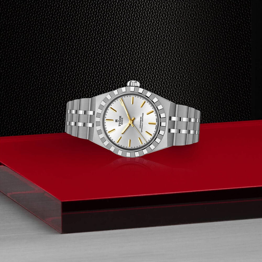 TUDOR Royal 30mm Silver Dial Stainless Steel Bracelet Watch