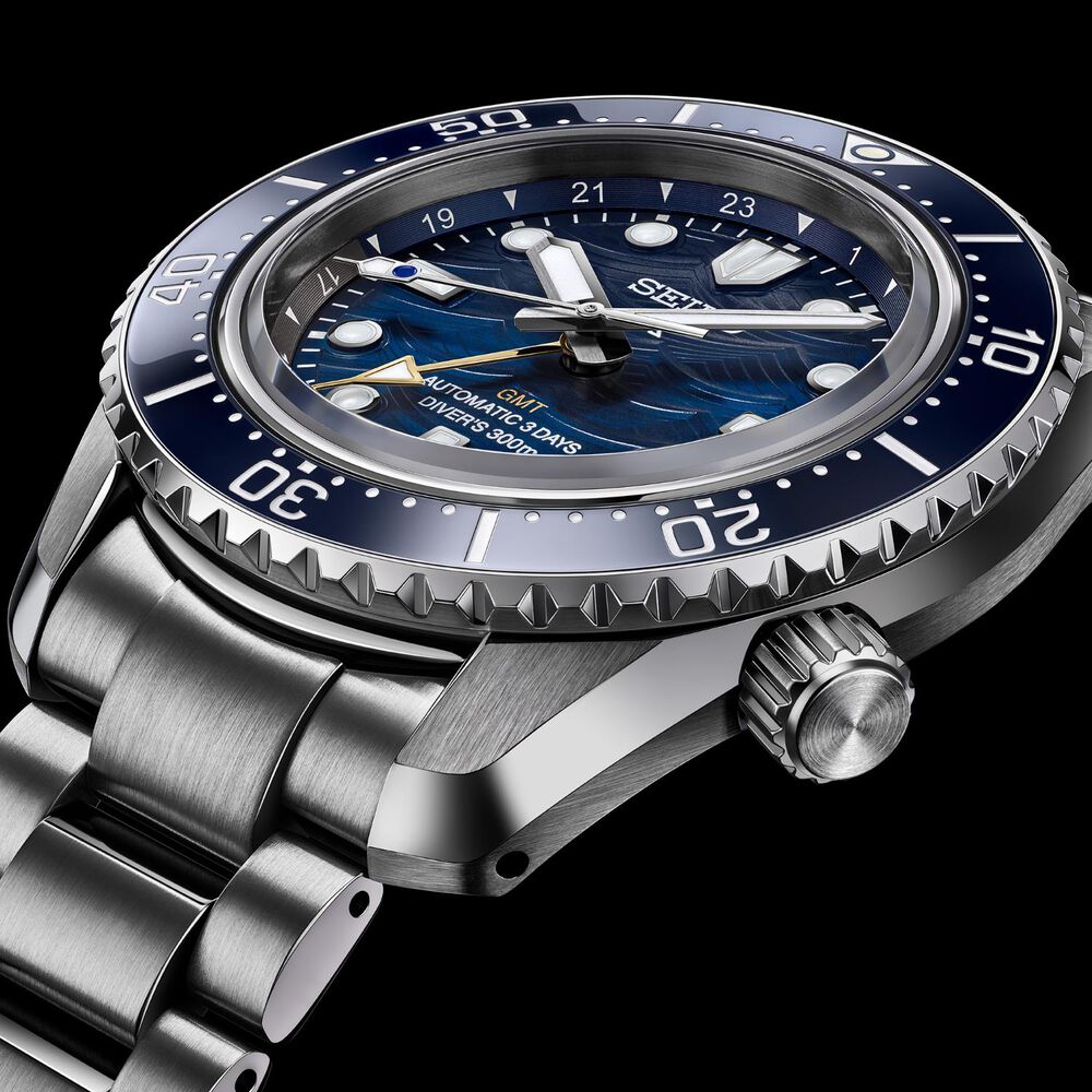 Seiko Prospex 1965 Heritage Diver’s 60th Anniversary Edition 42mm Blue Dial Bracelet Watch image number 3
