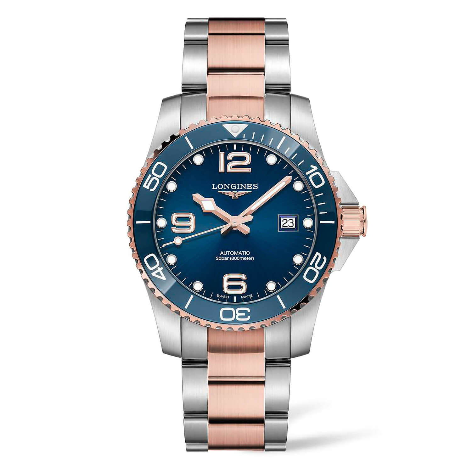 Longines hydroconquest bracelet hotsell