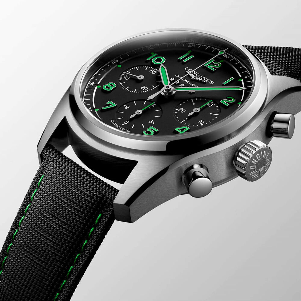 Longines Spirit Pioneer Edition 42mm Black Dial Watch