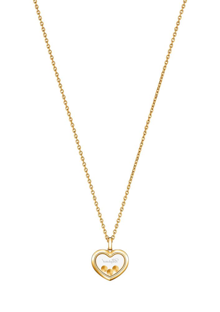 Chopard Happy Diamonds Icons 0.15ct Diamond 18ct Yellow Gold Heart Pendant