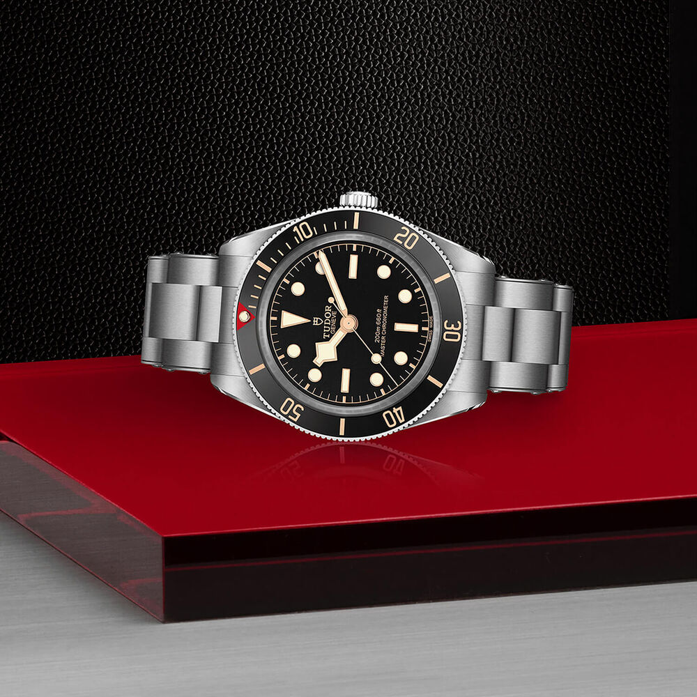 TUDOR Black Bay 58 39mm Black Dial 3-Link Stainless Steel Bracelet Watch
