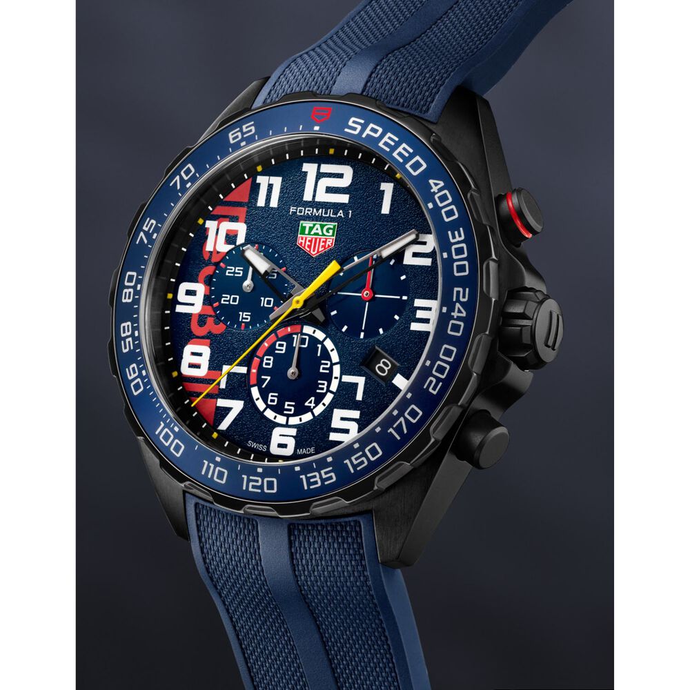 TAG Heuer Formula 1 Chronograph X Oracle Red Bull Racing 43mm Limited Edition Watch image number 7