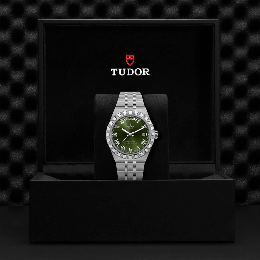 TUDOR Royal 40mm Green Dial Stainless Steel Bracelet Watch