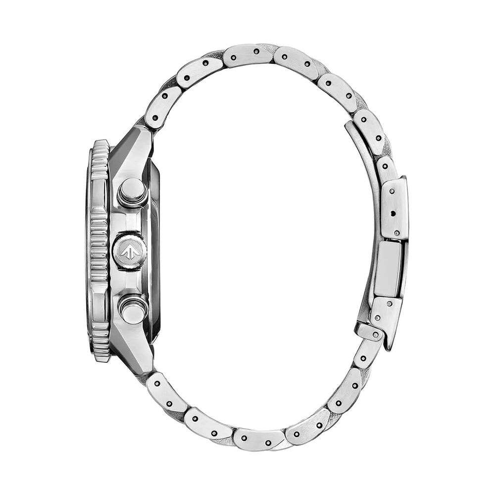 Citizen Promaster Air Navihawk 40mm Silver Dial Stainless Steel Bracelet Watch image number 2