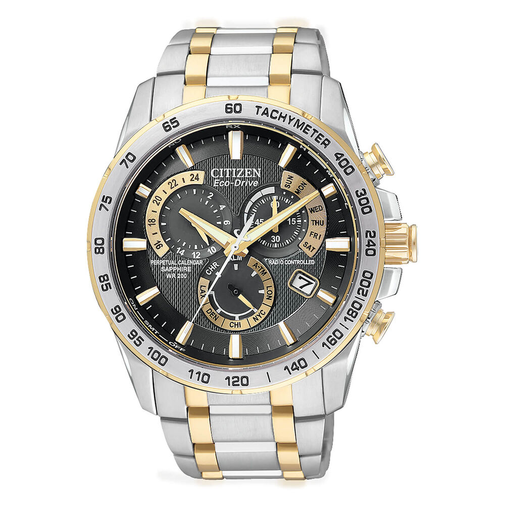 Citizen Eco-Drive Atomic radio controlled alarm men's watch