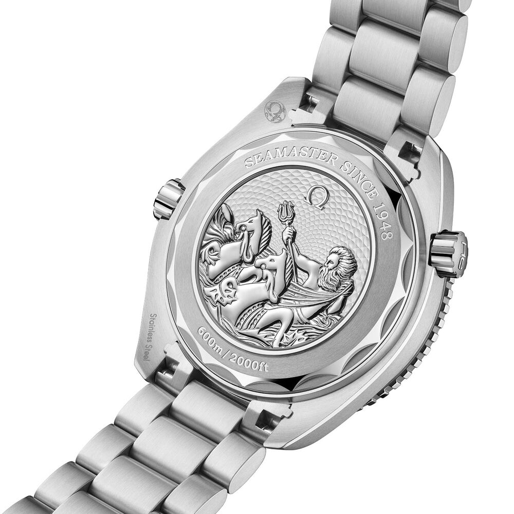OMEGA Seamaster Planet Ocean 600M 39.6 Summer Blue Dial Steel Bracelet Watch image number 3