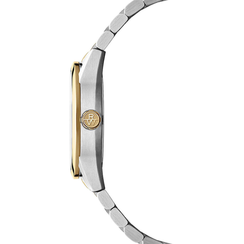 Raymond Weil Freelancer Automatic 42mm Grey Dial Open Heart Two Tone Steel Bracelet Watch image number 2