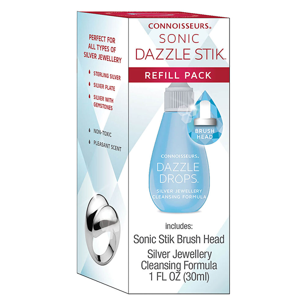 Connoisseurs Sonic Dazzle Stik Silver Jewellery refill pack