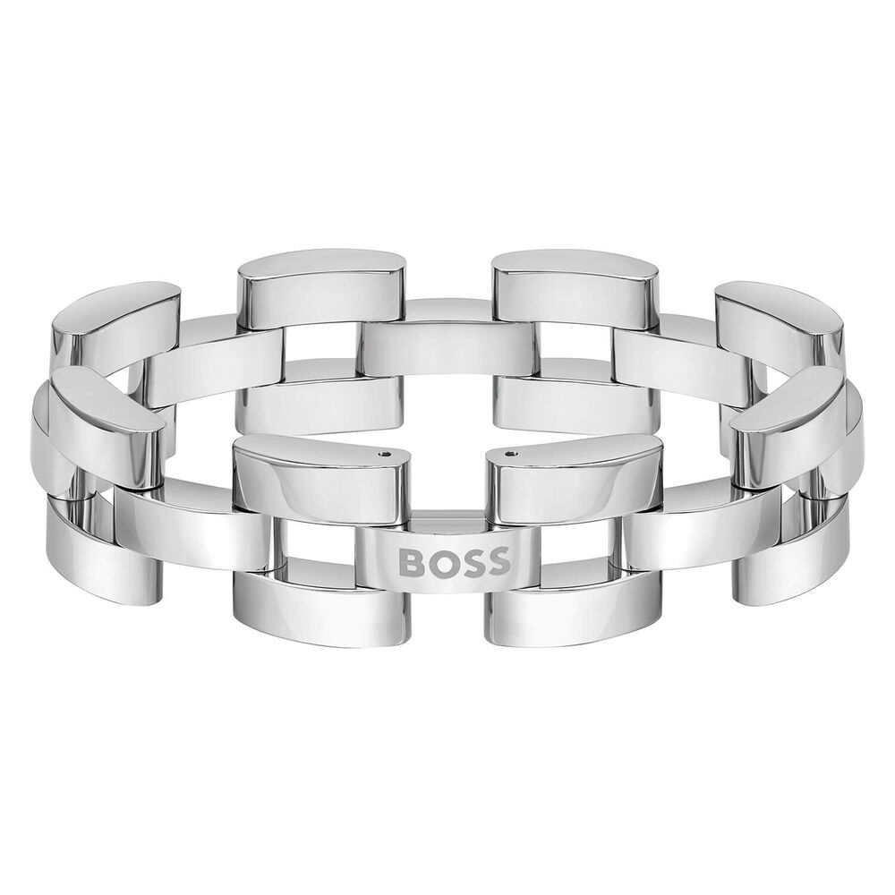 BOSS Sway Stainless Steel Chain Bracelet