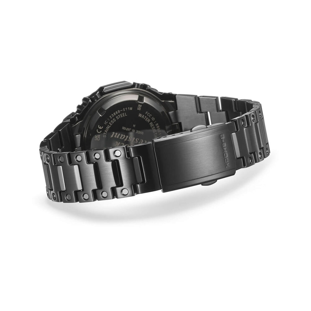 G-SHOCK Full Metal 49.8mm Dial Black Ion Plated Steel Bracelet Watch