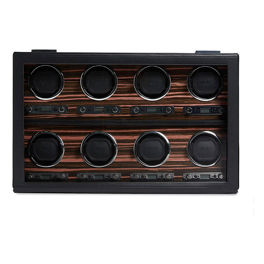 WOLF ROADSTER 8pc Black Watch Winder image number 0