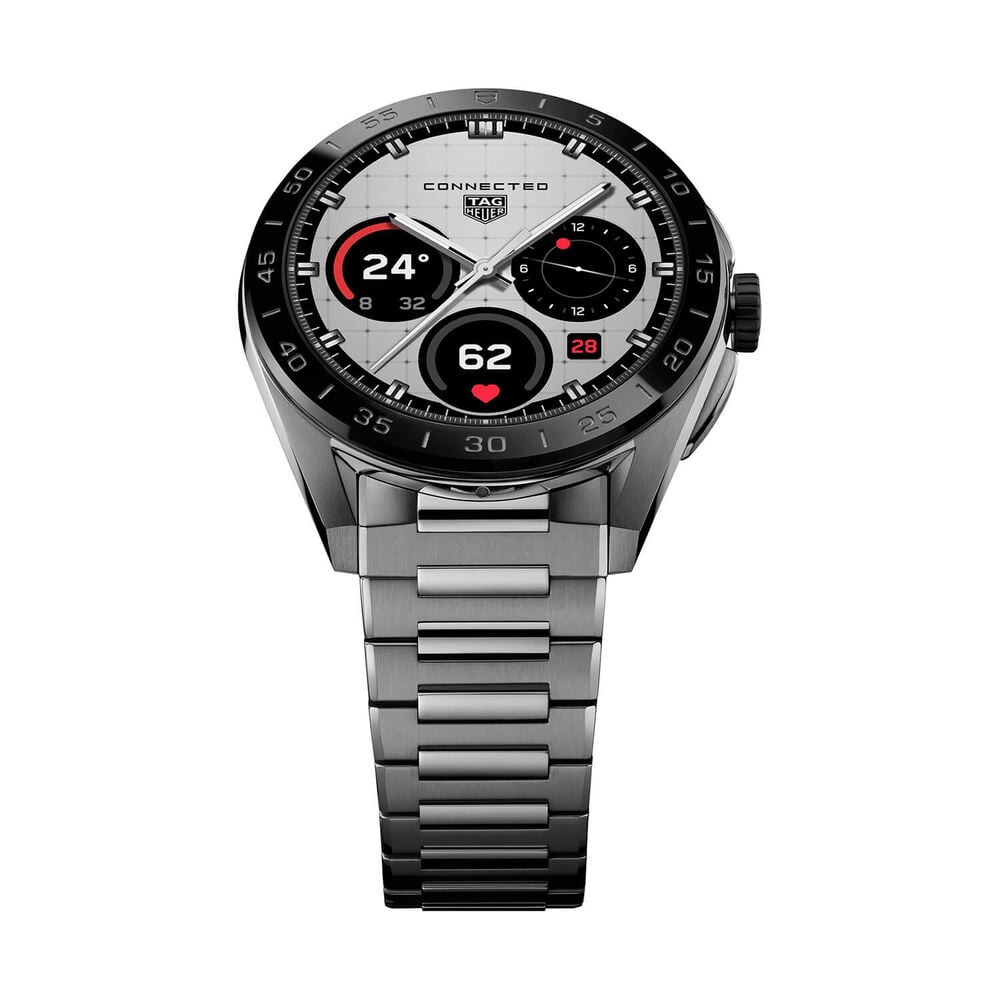 TAG Heuer Connected Calibre E5 45mm Dial Steel Bracelet Watch image number 3
