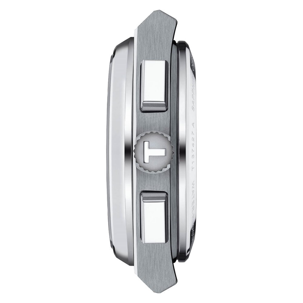 Tissot PRX 42mm White&Black Chrono Dial Bracelet Automatic Watch image number 2