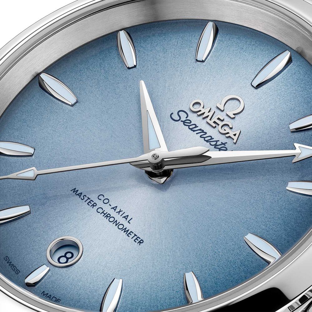 OMEGA Seamaster Aqua Terra 150M 38mm Summer Blue Dial Bracelet Watch image number 5
