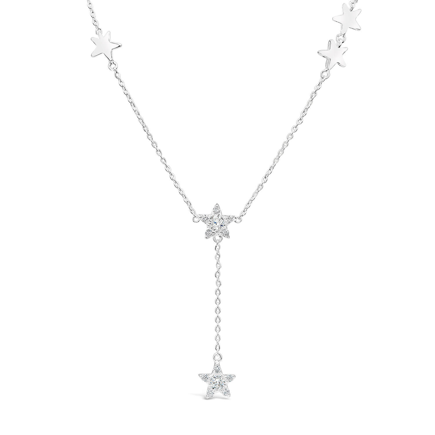 Cubic zirconia y necklace outlet