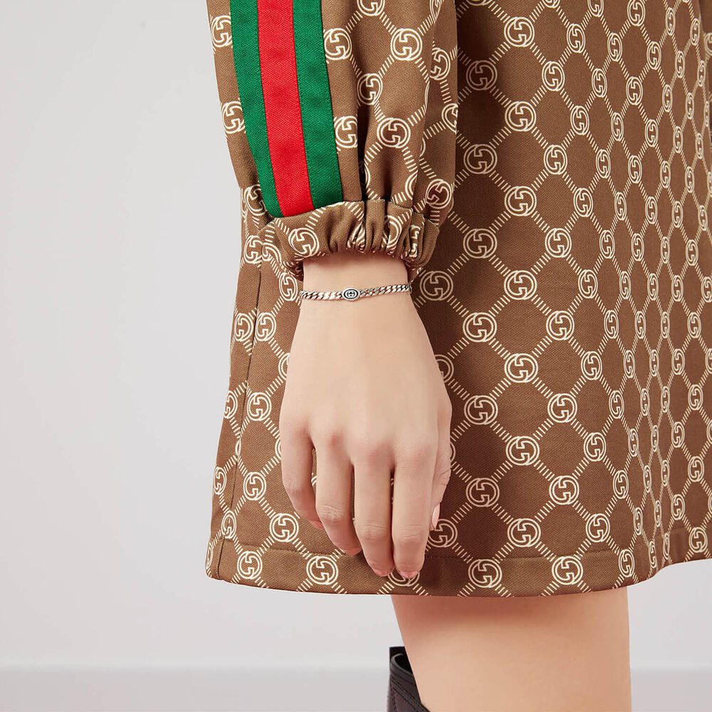 Gucci Interlocking G Woven Logo Bracelet image number 3