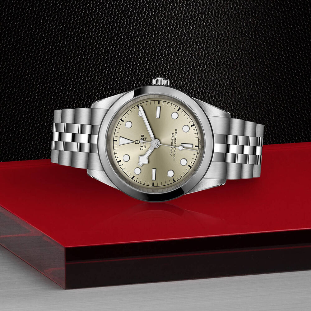 TUDOR Black Bay 41mm Champagne Dial Stainless Steel Bracelet Watch image number 2