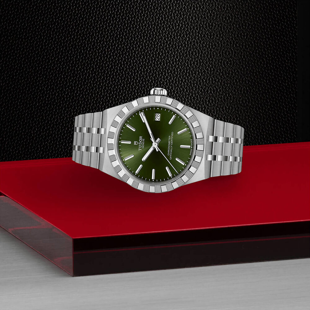 TUDOR Royal 36mm Green Dial Stainless Steel Bracelet Watch