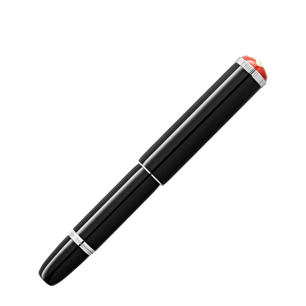 Montblanc Heritage Rouge et Noir "Baby" Special Edition Black Rollerball Pen image number 2