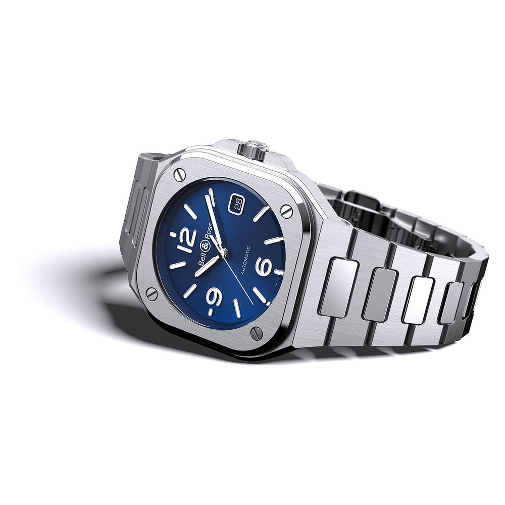 Bell & Ross Automatic BR05 Blue & Steel Watch image number 1
