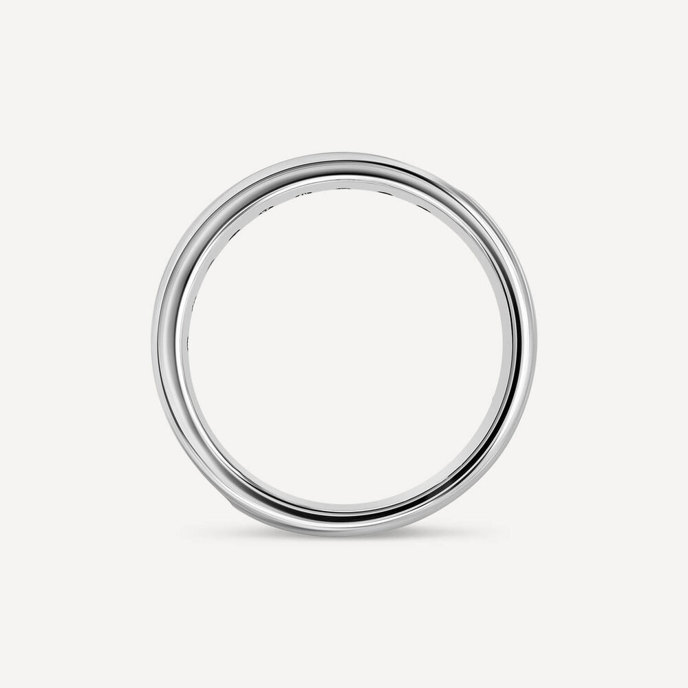 9ct White Gold 3.5mm 0.60ct Diamond Channel Set Wedding Ring- (Special Order) image number 3