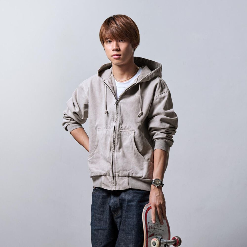 Seiko 5 Sports X Yuto Horigome Limited Edition IV 39.4mm Brown Dial Leather Strap Watch image number 3