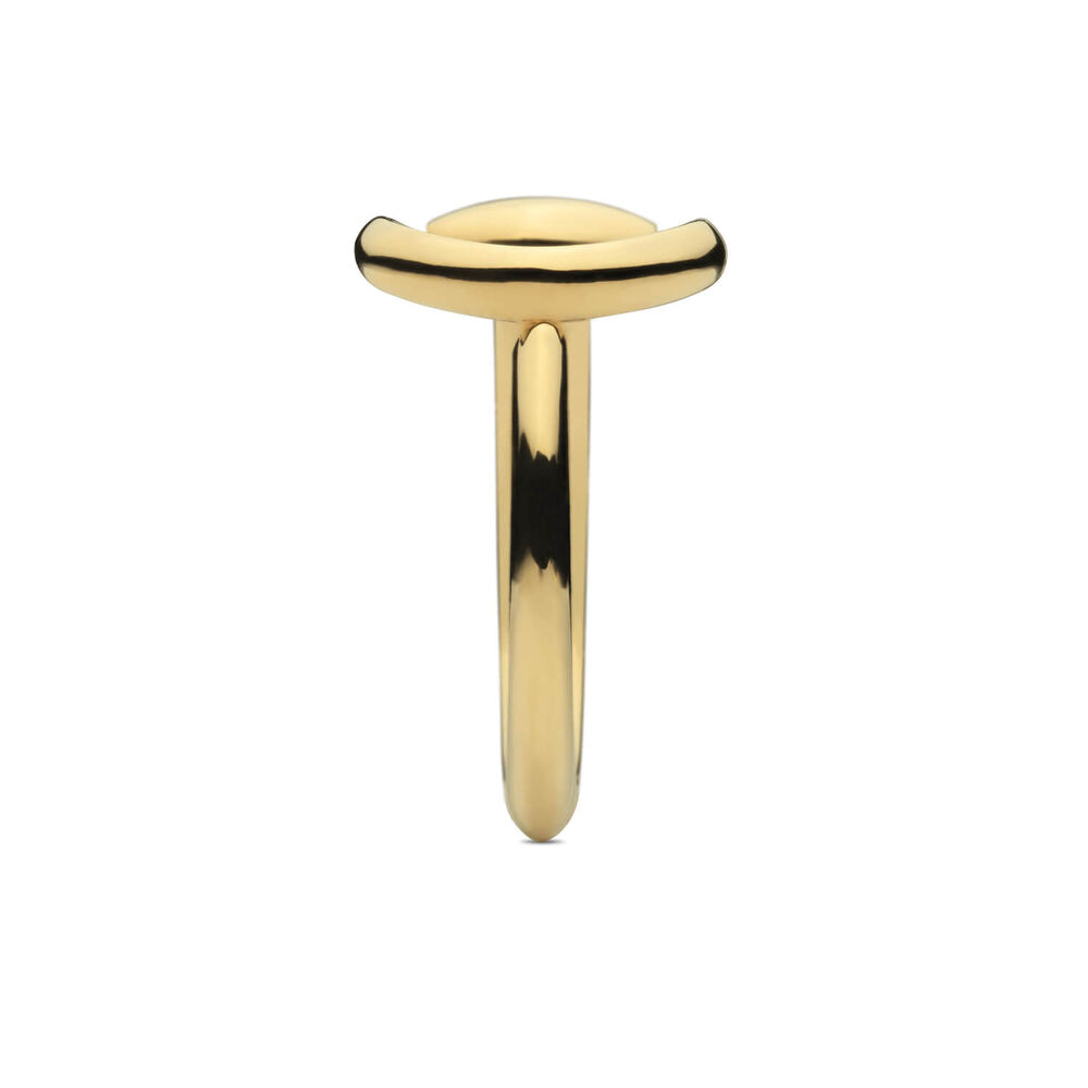 Gucci Horsebit 18k Yellow Gold Ring (UK Size L) image number 3