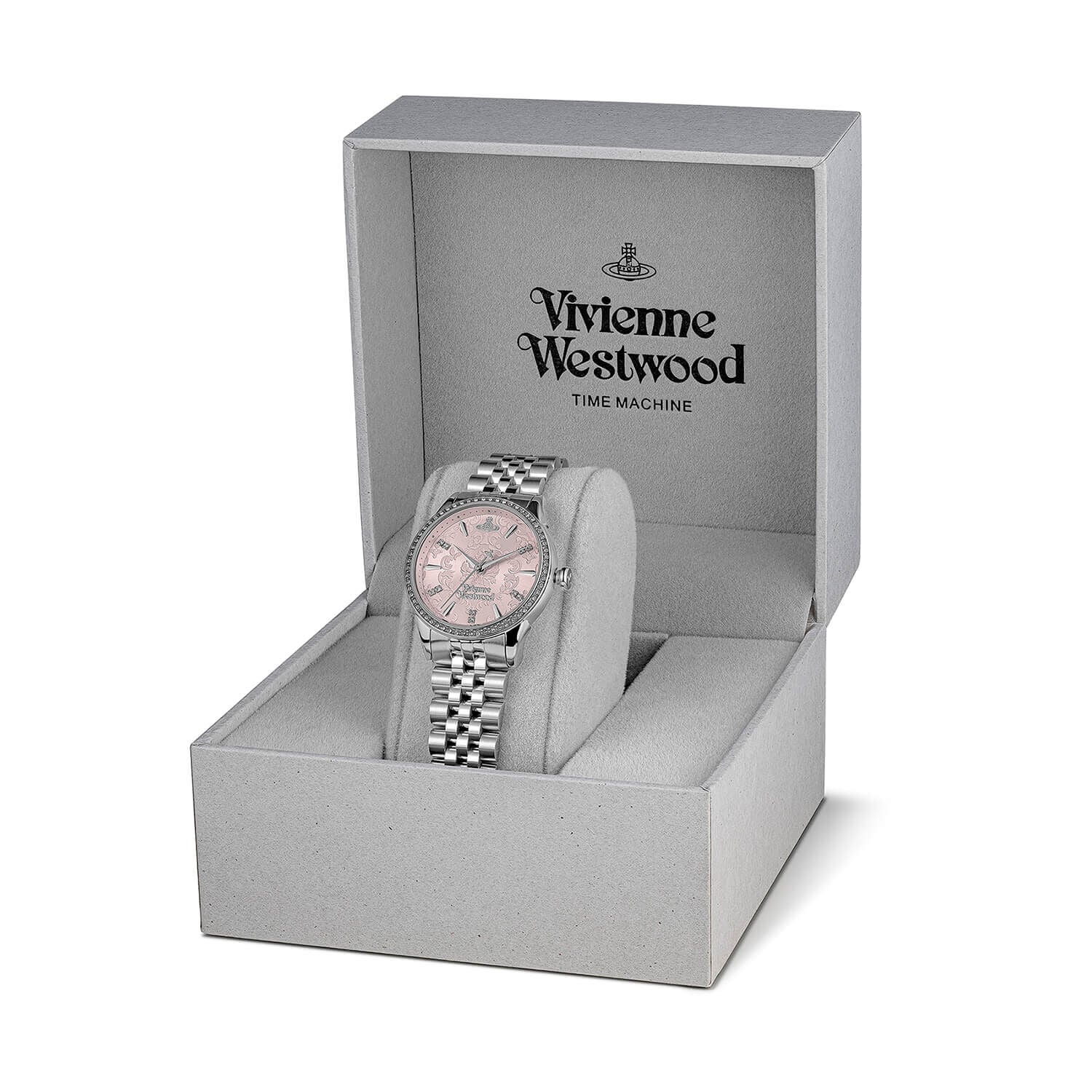 Vivienne Westwood Little Wallace 32mm Pink Dial Watch