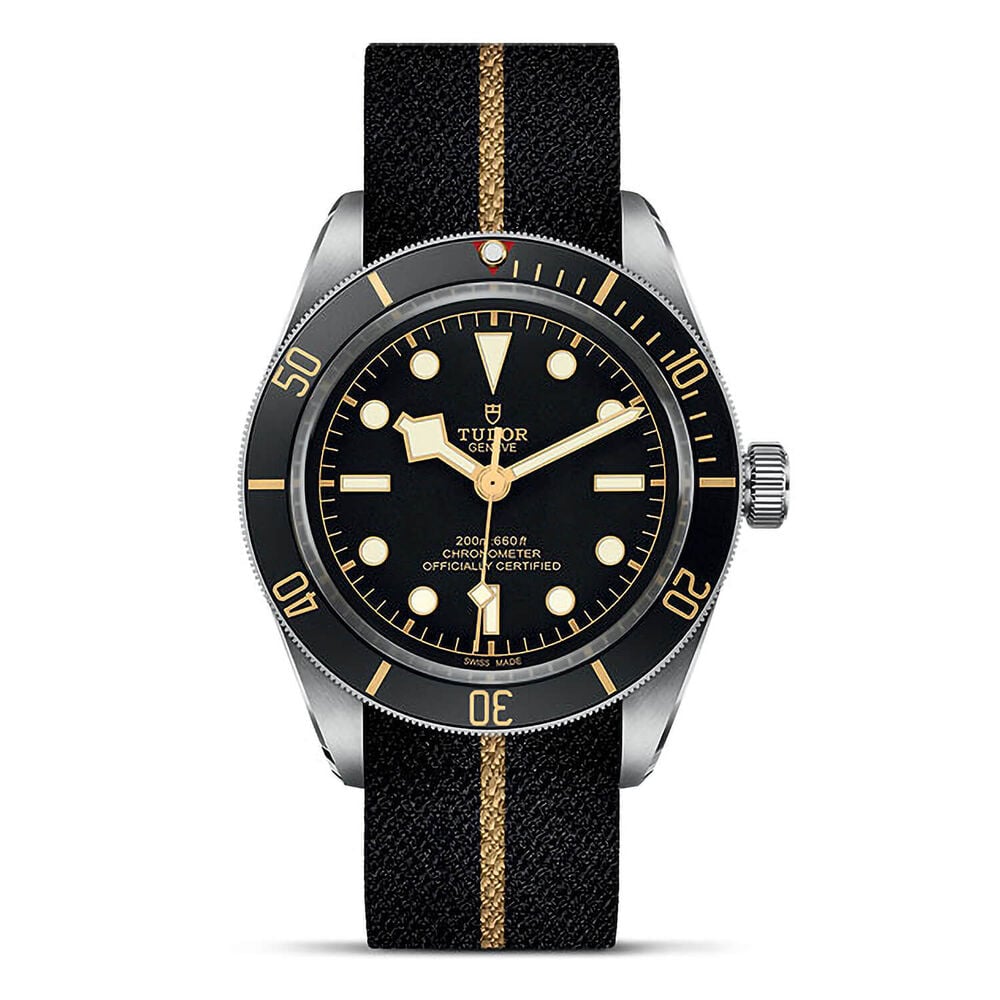 TUDOR Black Bay Fifty-Eight Striped Fabric 39mm Men's Watch image number 0