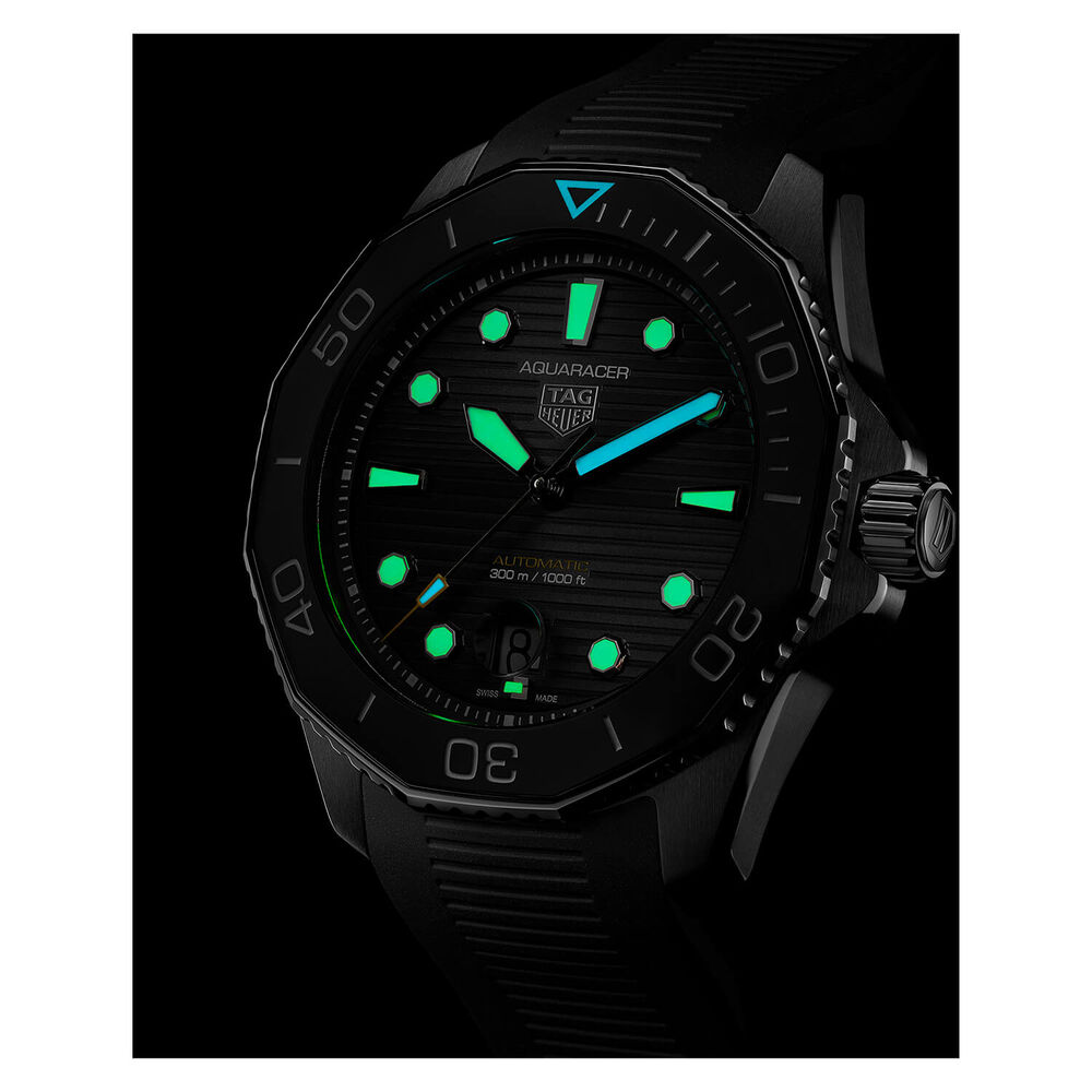 Tag Heuer Aquaracer Driver 43MM Black Dial With Black Bezel Steel Case Watch image number 4