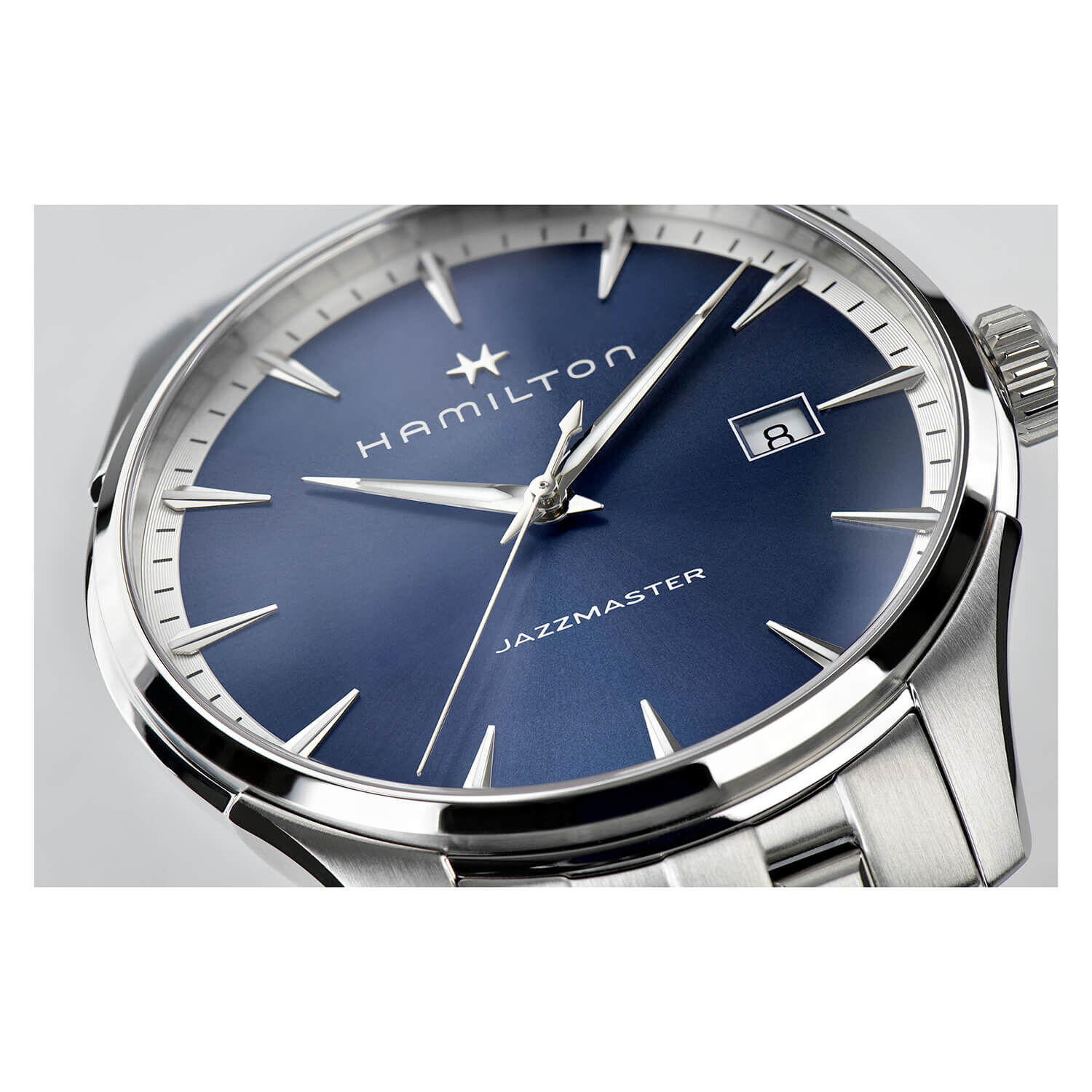 Hamilton Jazzmaster Gent 40mm Blue Dial Bracelet Watch