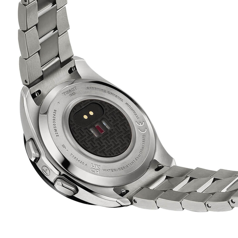 Tissot T-Touch Connect Sport 43.75mm Black Dial Steel Bracelet Watch image number 2