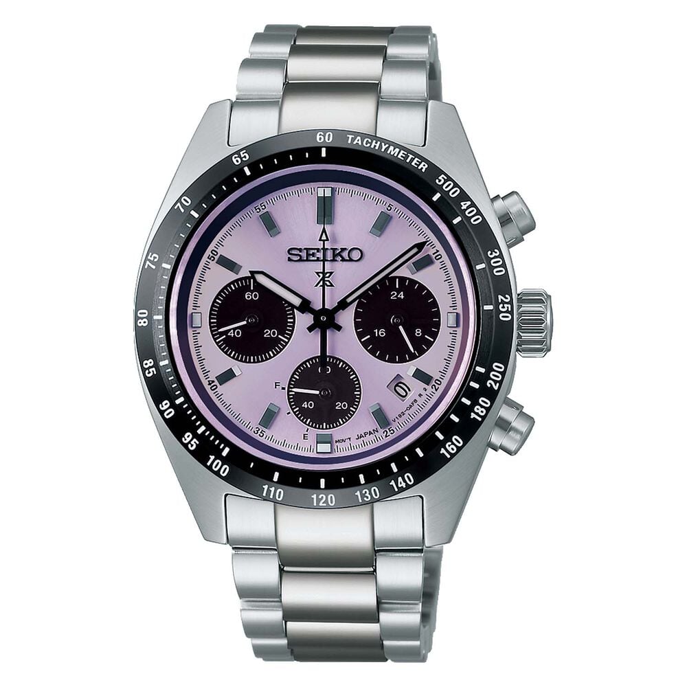 Seiko Prospex Speedtimer 2025 Tokyo World Athletics Championships Edition Edo Purple Watch
