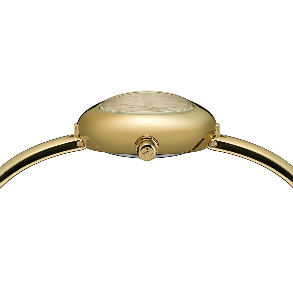 Vivienne Westwood Audley 22mm Gold Dial Gold Tone Steel Bracelet Watch
