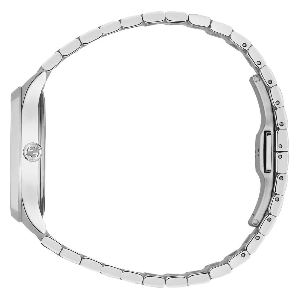 Gucci G-Timeless 32mm Pink Dial Steel Case Bracelet Watch image number 2