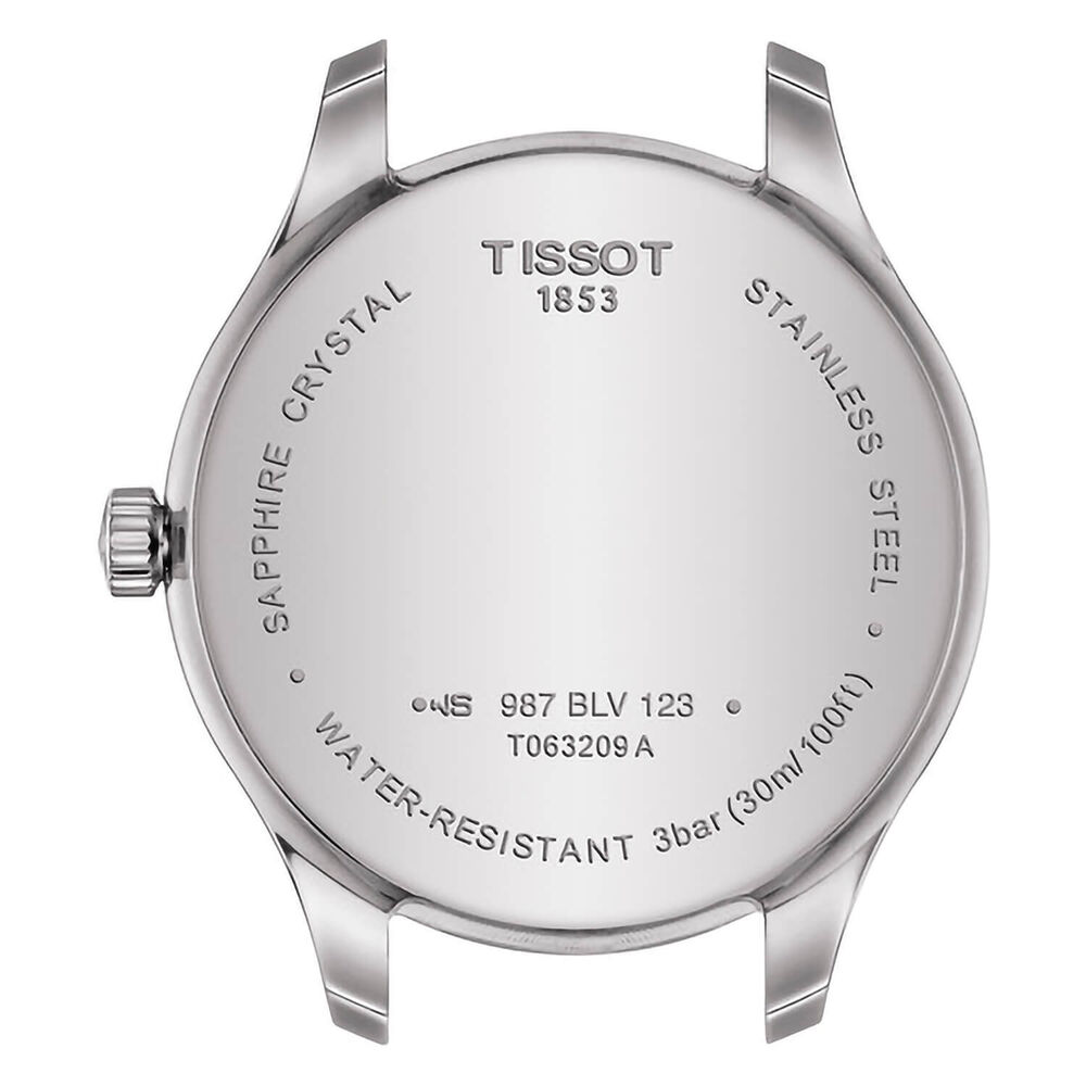 Tissot Tradition 31mm Black Roman Numerals Steel Case Bracelet Watch