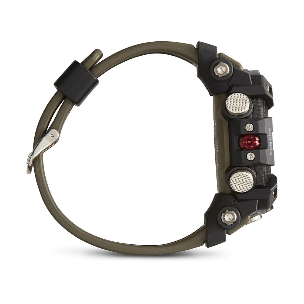 G-SHOCK Master of G Land Mudmaster 55.4mm Dial Green Resin Strap Watch image number 3