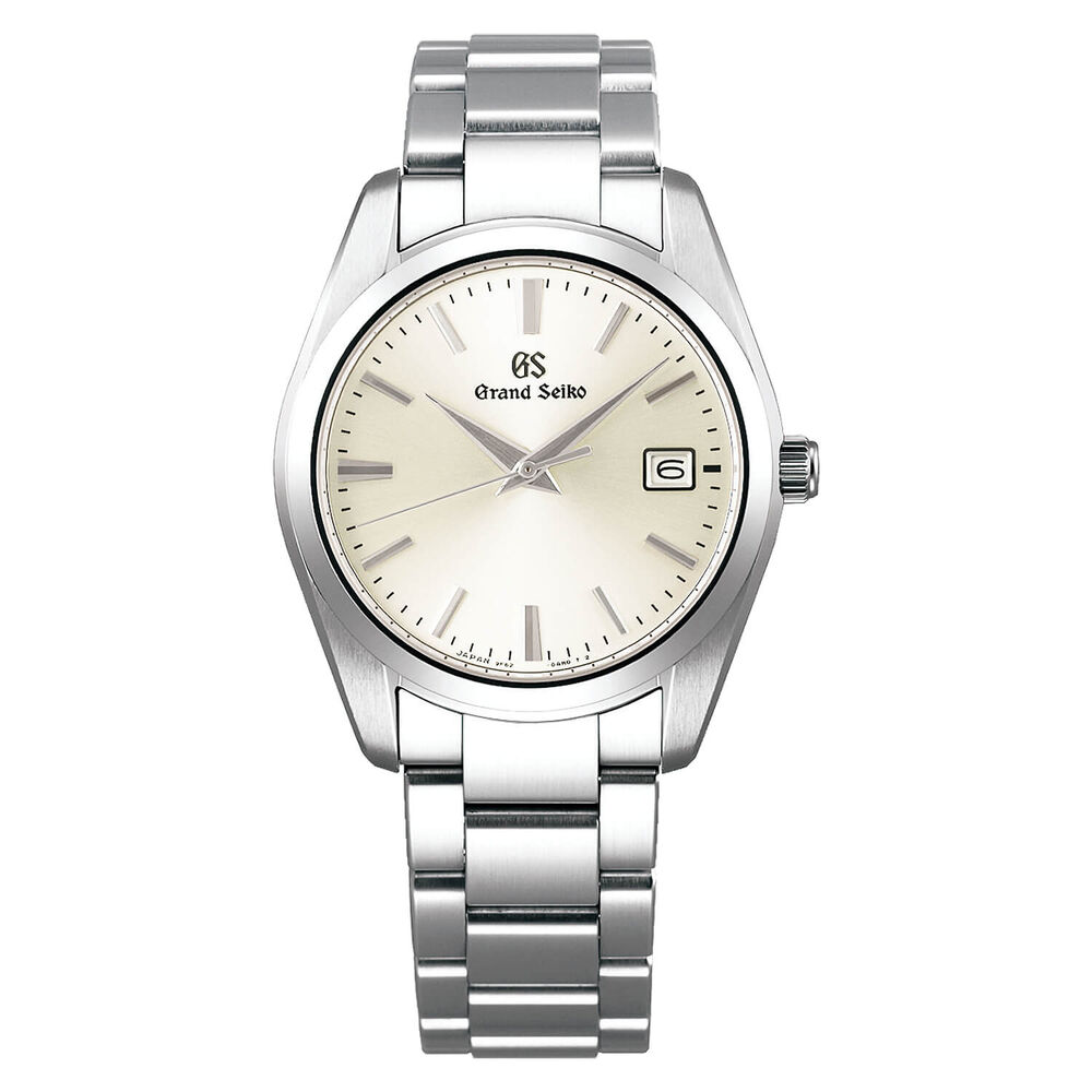 Grand Seiko Quartz 37mm Silver Dial Bracelet Watch image number 0