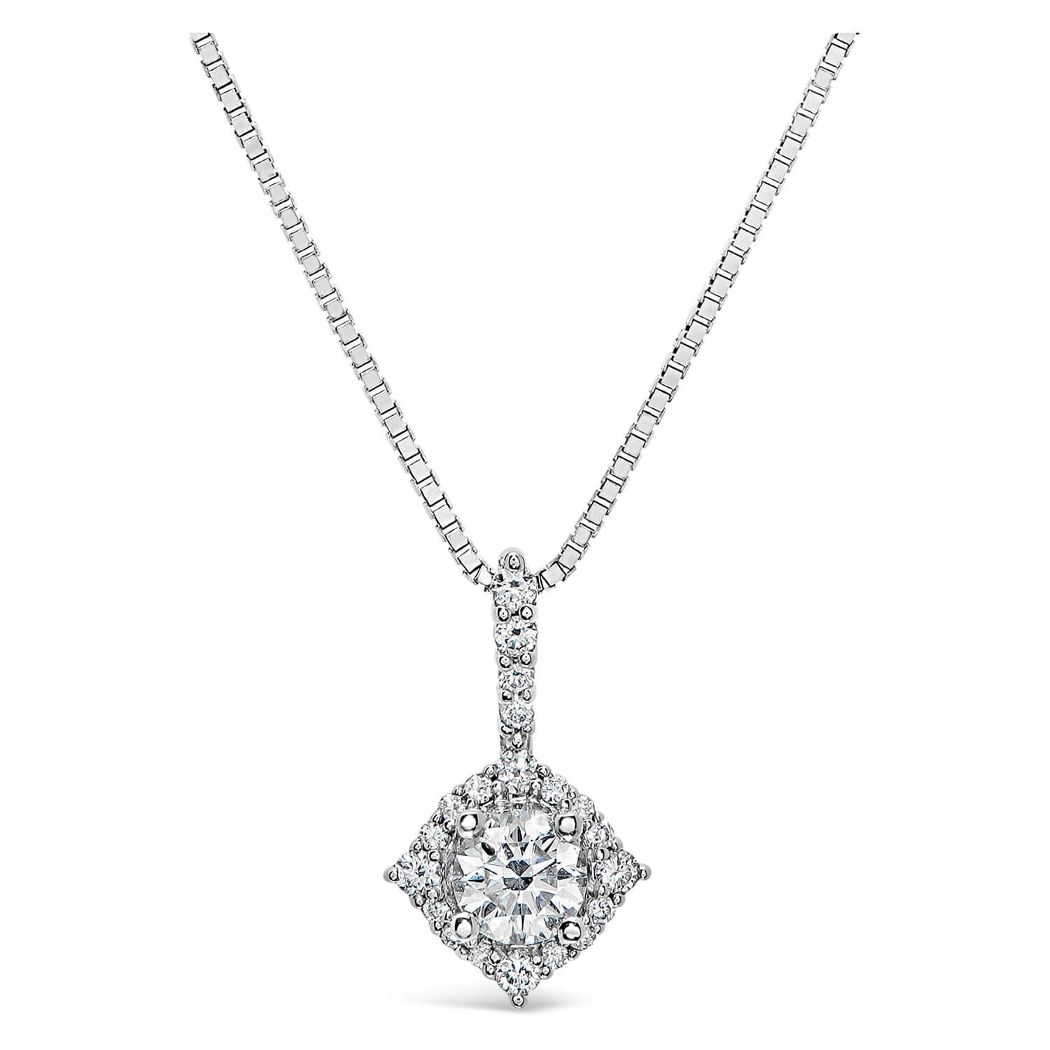 Star shaped diamond pendant on sale