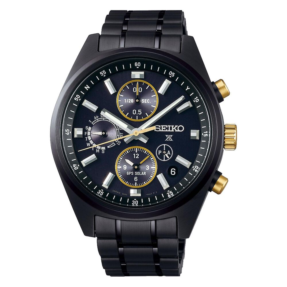 Seiko Prospex GPS Solar Chronograph Speedtimer Limited Edition 100th Anniversary 42mm Watch