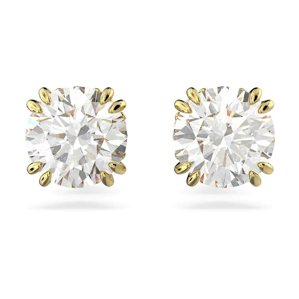 Swarovski Constella Round Cut Stud Earrings