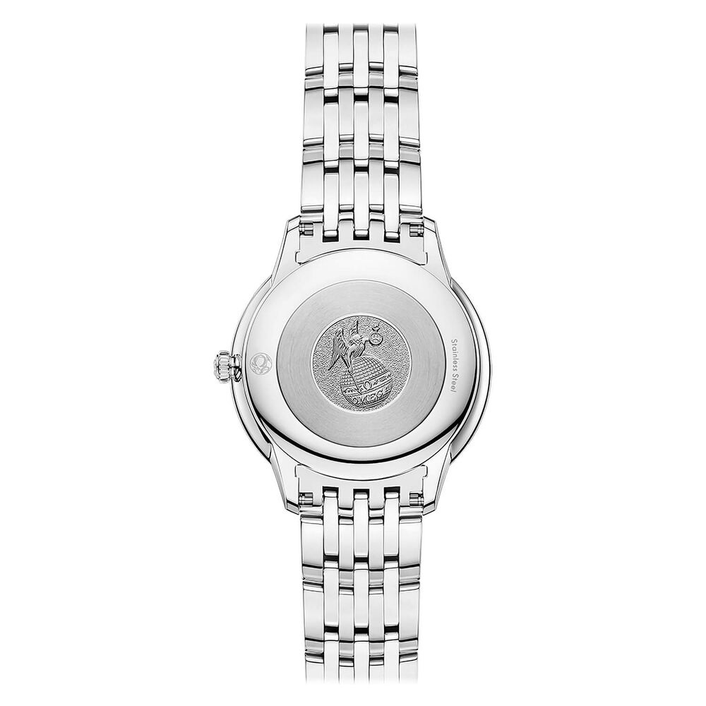 OMEGA De Ville Prestige Quartz 30mm Silver Dial Bracelet Watch
