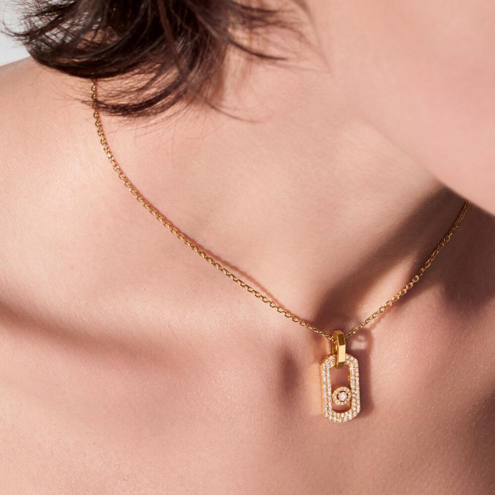 Messika So Move 18ct Yellow Gold 0.55ct Diamond Necklace