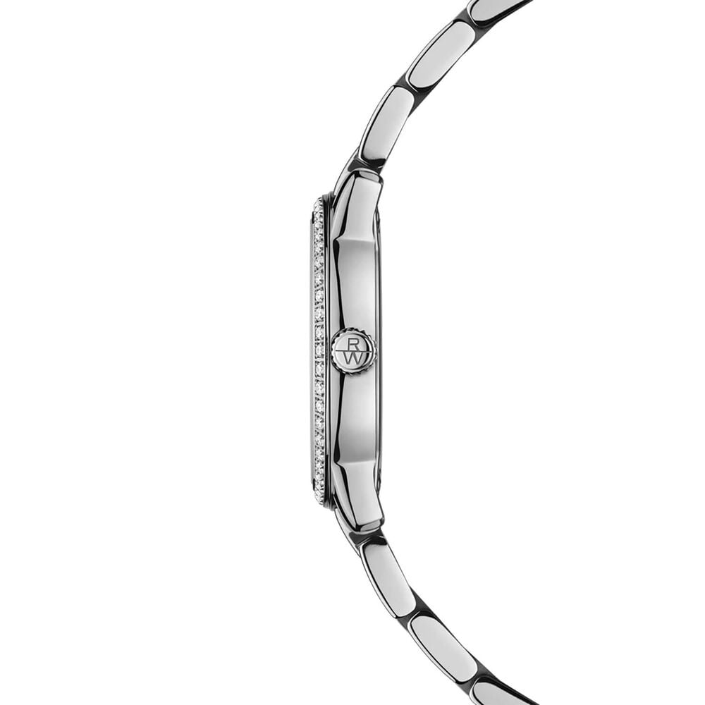 Raymond Weil Toccata Classic 24mm Black Dial Diamond Set Bezel Steel Bracelet Watch